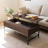 リフトアップテーブル 幅90cm 長方形 昇降式 高さ調節可能 収納付き リフトテーブル ローテーブル センターテーブル 昇降式デスク パソコンデスク ワークデスク 机 作業台 木製 食事 仕事 リビング ダイニング