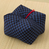 正座クッション 正座椅子 日本製 そばがら 綿100％ しびれ対策 そば殻枕 ごろ寝枕 葬式 通夜 法事 稽古 あぐら