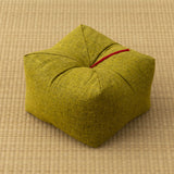 正座クッション 正座椅子 日本製 そばがら 綿100％ しびれ対策 そば殻枕 ごろ寝枕 葬式 通夜 法事 稽古 あぐら