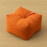 正座クッション 正座椅子 日本製 そばがら 綿100％ しびれ対策 そば殻枕 ごろ寝枕 葬式 通夜 法事 稽古 あぐら