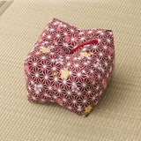 正座クッション 大きいサイズ 正座椅子 日本製 そばがら 綿100％ しびれ対策 そば殻枕 ごろ寝枕 葬式 通夜 法事 稽古 あぐら