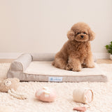 介護用 カウチベッド 犬 猫 ペット シニア L字型 低床 あご乗せ 滑り止め付き Mサイズ Lサイズ XLサイズ 介護用ベッド ペットベッド ドッグベッド キャットベッド 老犬 高齢犬 老猫 高齢猫 超小型犬 小型犬 中型犬 大型犬 介護用品 ペット用品