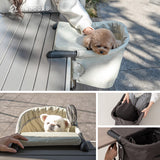 テーブルにつける ベッド わんぽっけ 愛犬用の席 超小型犬 小型犬 飛び出し防止 折りたたみ 撥水 ペットベッド ドッグベッド ペットチェア ドッグチェア テーブルチェア お食事チェア テーブル装着型