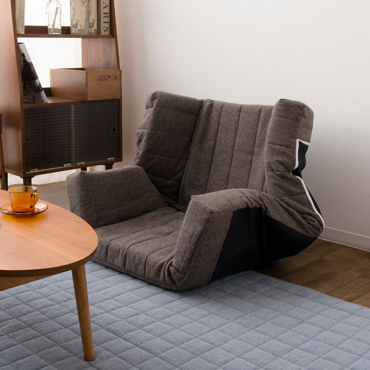 マルチリクライニングソファ 1人用 低反発 14段階リクライニング 日本製