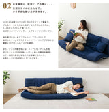 マルチリクライニングソファ 低反発