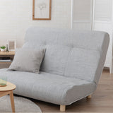 低反発リクライニングソファ 2人用 フロアソファ ハイバック～フラット 脚付き