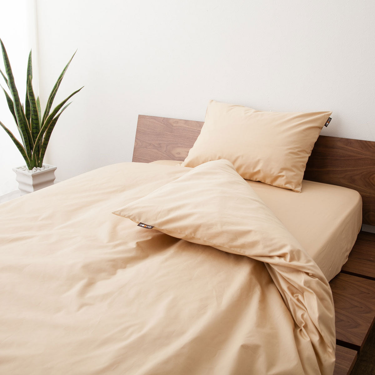 布団カバー 3点セット シングルサイズ ベッド用 日本製 綿100% 抗菌・防臭・防ダニ （掛け布団カバー・ボックスシーツ・ピロケース）