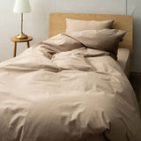 布団カバー 4点セット ダブルサイズ ベッド用 日本製 綿100% 抗菌・防臭・防ダニ （掛け布団カバー・ボックスシーツ・ピロケース×2）