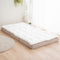 ファミリーマットレス専用 極厚 敷きパッド シングル 幅100cm 日本製 抗菌・防臭・防ダニ 四隅ゴムバンド付き