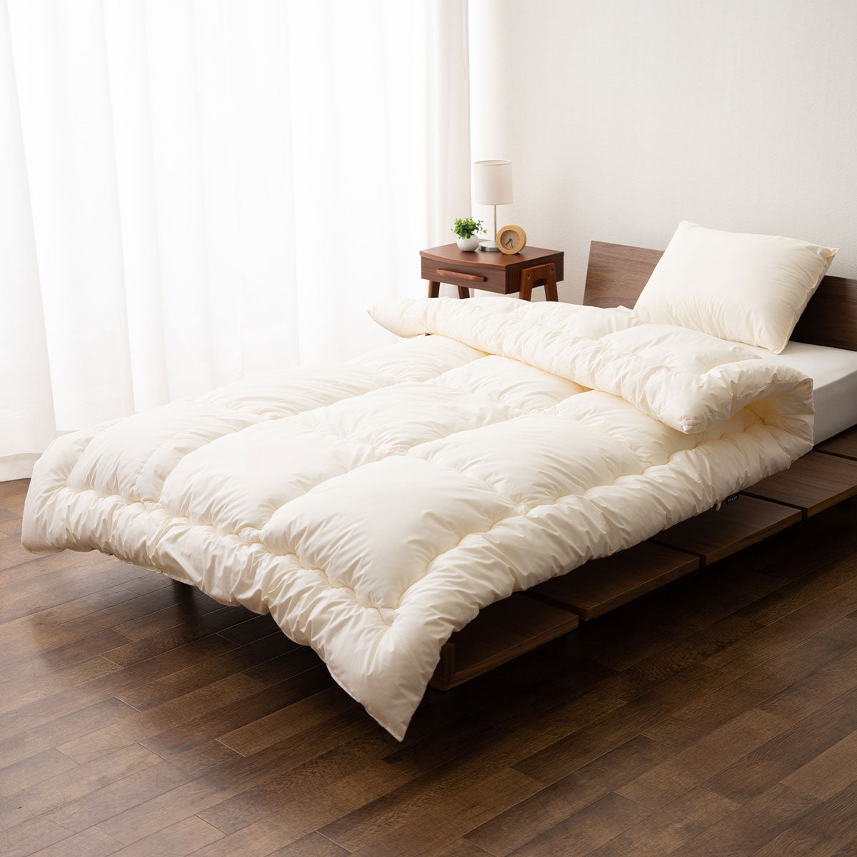 掛け布団 シングルサイズ 日本製 わた入り