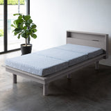 居間になる畳ベッド 選べるマットレス 2点セット( #102 ステージフレーム キャビネットタイプ ) ダブル