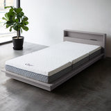 居間になる畳ベッド 選べるマットレス 2点セット( #102 ステージフレーム キャビネットタイプ ) ダブル