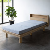 居間になる畳ベッド 選べるマットレス 2点セット( #102 ステージフレーム キャビネットタイプ ) ダブル