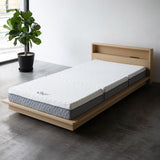 居間になる畳ベッド 選べるマットレス 2点セット( #102 ステージフレーム キャビネットタイプ ) ダブル