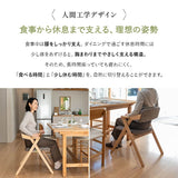食を楽しむための椅子 みのり 折りたたみタイプ ダイニングチェア 高座椅子 すぐに使える完成品 食事 軽休息 肘掛け付き 自立収納 ブラウン 母の日 父の日 敬老の日 ギフト 誕生日 プレゼント 一人掛け コンパクト 軽量　青山ショールーム体験可