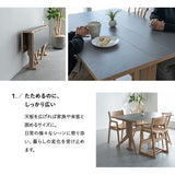 バタフライテーブル5点セット ダイニングセット 幅135cm 折りたたみ バタフライ 長方形 角型 4人掛け ダイニングテーブル ダイニングチェア 食卓用 リビング ダイニング 食事 ワーク 作業 PC リビング学習 勉強 学習 宿題 広がる暮らし クラット