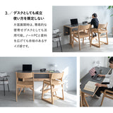 バタフライテーブル5点セット ダイニングセット 幅135cm 折りたたみ バタフライ 長方形 角型 4人掛け ダイニングテーブル ダイニングチェア 食卓用 リビング ダイニング 食事 ワーク 作業 PC リビング学習 勉強 学習 宿題 広がる暮らし クラット