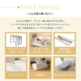 省スペース 布団3点セット 小さめ シングル （掛け布団・敷き布団・枕） 日本製 抗菌 防臭 防ダニ 折りたたみ 掛け敷き枕 コンパクト