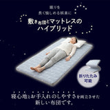 布団マットレス2 クイーンサイズ 高反発ウレタン 綿入り特殊カバー採用