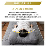 枕 まくら ピロー 43×63cm 極厚 かため 高さ調節可能 カスタム 高反発 ウレタン パイプ わた ボディケア 安眠枕 快眠枕 フィット性 体圧分散 仰向け 横向き 寝返り ショールーム体験可