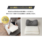 枕 まくら ピロー 43×63cm 極厚 かため 高さ調節可能 カスタム 高反発 ウレタン パイプ わた ボディケア 安眠枕 快眠枕 フィット性 体圧分散 仰向け 横向き 寝返り ショールーム体験可