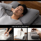 枕 まくら ピロー 43×63cm 極厚 かため 高さ調節可能 カスタム 高反発 ウレタン パイプ わた ボディケア 安眠枕 快眠枕 フィット性 体圧分散 仰向け 横向き 寝返り ショールーム体験可