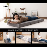 コンパクトマットレス 65×180cm 80×180cm コンパクトサイズ ごろ寝サイズ 三つ折り 折りたたみ 極厚 12cm 高反発 ウレタン かため 抗菌加工