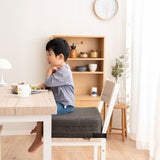 カバーも高さ調節できる お食事クッション 3段 ノーマルタイプ ソファ生地 ベルト付き 子供 キッズ ベビー キッズチェア クッション 座布団