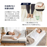 プレミアムマットレス コンパクトショート 幅65cm 極厚 15cm 高反発ウレタン 3層構造 三つ折り 3つ折り 折りたたみ コンパクトマットレス ごろ寝