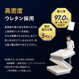 プレミアムマットレス 人気No.1 豊富なサイズ展開 極厚 15cm 3D加工 高反発ウレタン 3層構造 三つ折り マットレス 折りたたみ ショールーム体験可