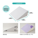 傾き寝枕  傾斜枕 三角枕 なだらか枕 足枕 三角クッション 背もたれ 傾斜角度22° 傾斜角度30° 滑り止め加工 体位変換 体位保持 寝返り リハビリ 寝たきり 介護 高齢者 床ずれ防止 逆流予防 むくみ予防 鼻づまり改善 ショールーム体験可