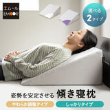 傾き寝枕  傾斜枕 三角枕 なだらか枕 足枕 三角クッション 背もたれ 傾斜角度22° 傾斜角度30° 滑り止め加工 体位変換 体位保持 寝返り リハビリ 寝たきり 介護 高齢者 床ずれ防止 逆流予防 むくみ予防 鼻づまり改善 ショールーム体験可