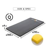 オーバーレイマットレス クイーンサイズ 超高弾力 高密度  ハイエンドモデル お使いの寝具に敷くだけで寝心地革命