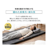 オーバーレイマットレス マットレス 収納ケース付き 消臭機能付き トッパー オーバーレイ 高反発 ウレタン かため 薄型 一枚物 2段ベッド 来客用