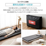 オーバーレイマットレス マットレス 収納ケース付き 消臭機能付き トッパー オーバーレイ 高反発 ウレタン かため 薄型 一枚物 2段ベッド 来客用