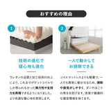 超極厚 5層構造 アルティメットマットレス シングル ダブル 20cm 高反発 高弾性 ウレタン 折りたたみマットレス ショールーム体験可