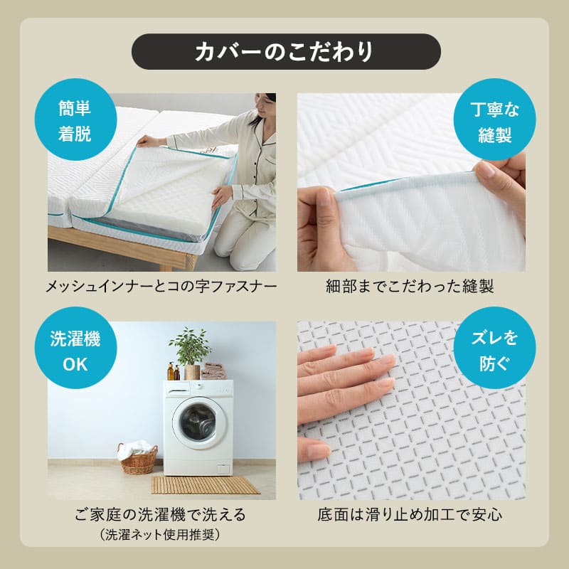 超極厚 5層構造 アルティメットマットレス シングル ダブル 20cm 高反発 高弾性 ウレタン 折りたたみマットレス ショールーム体験可