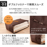 エムールオリジナル 布団セット収納ケース 6点セット (掛け布団・敷き布団・枕1～2個対応)  ダブルファスナー付き 中身が見える透明ビニール窓仕様