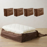 敷き布団用収納ケース ハイスタンダード 4点セット 持ち手付き 通気孔付き バッグ