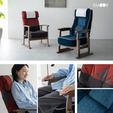 JR東日本コラボ 北陸新幹線 E7系 ポケットコイル 高座椅子 普通席デザイン グリーン席デザイン 無段階リクライニング 肘付き 座面高調節可 チェア