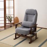 きらく 回転高座椅子 高座椅子 360度 回転式 腰当てクッション付き 5段階リクライニング 座面高調節可能 折りたたみ収納可能 コンパクトサイズ