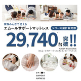 ファミリーマットレス 連結可能 選べる5サイズ 三つ折り 折りたたみ 高反発ウレタン 家族 子供 ワイド 大きいサイズ ファミリーサイズ