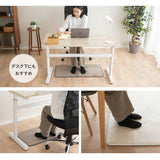 ホットキッチンマット 90×45cm 日本製 防水 抗菌 防カビ 滑り止め付き 暖房器具