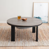 こたつテーブル＋こたつ掛け布団 セット 円形 直径78cm