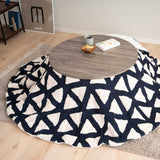 こたつテーブル＋こたつ掛け布団 セット 円形 直径78cm