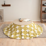 こたつテーブル＋こたつ掛け布団 セット 円形 直径78cm