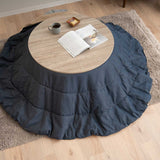 こたつテーブル＋こたつ掛け布団 セット 円形 直径78cm