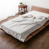 3重ガーゼケット シングルサイズ 『レイチェルボーダー』