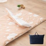 洗える お昼寝布団セット5点セット 撥水バック付き 70×120cm 洗濯機OK 丸洗い ベビー布団 掛け布団 敷き布団 掛けカバー 敷きカバー 専用バッグ お昼寝布団セット ベビー布団セット キッズ 子供 保育園 幼稚園 入園 出産祝い