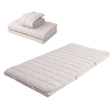 布団マットレス シングルサイズ 極厚 9cm 折りたたみ 選べるタイプ 三つ折り 3つ折り マットレス 敷き布団